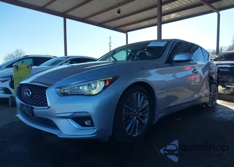 2019 Infiniti Q50 3.0T Luxe from USA, damaged, VIN JN1EV7AP7KM514454